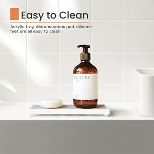 Accessoire <span class=keywords><strong>de</strong></span> <span class=keywords><strong>cuisine</strong></span> comptoir séchage instantané diatomite grès céramique pierre évier caddy organisateur plateau porte-éponge tapis <span class=keywords><strong>de</strong></span> pierre - Product Image 6