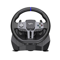 Volant de simulation de course à vibrations PXN-V9 GEN2 avec adaptateur PS5 pour PC/PS3/PS4/PS5/Xbox One, accessoires de jeu