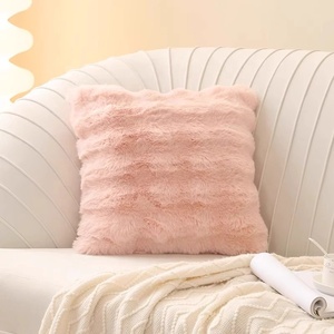 Popular Multicolor decoración del hogar sofá cojín fundas de almohada superventas felpa esponjosa sala de estar fundas de cojines - Product Image 3