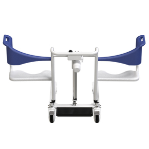 Chaise de toilette réglable avec roulettes et siège pour usage domestique, capacité 120 kg, design moderne - Product Image 4
