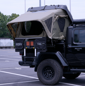 ADA OVERLAND Offre Spéciale quatre saisons imperméable et coupe-vent ABS Hard Shell Pop-up <span class=keywords><strong>4x4</strong></span> Tente de toit de voiture avec revêtement Line-X - Product Image 1