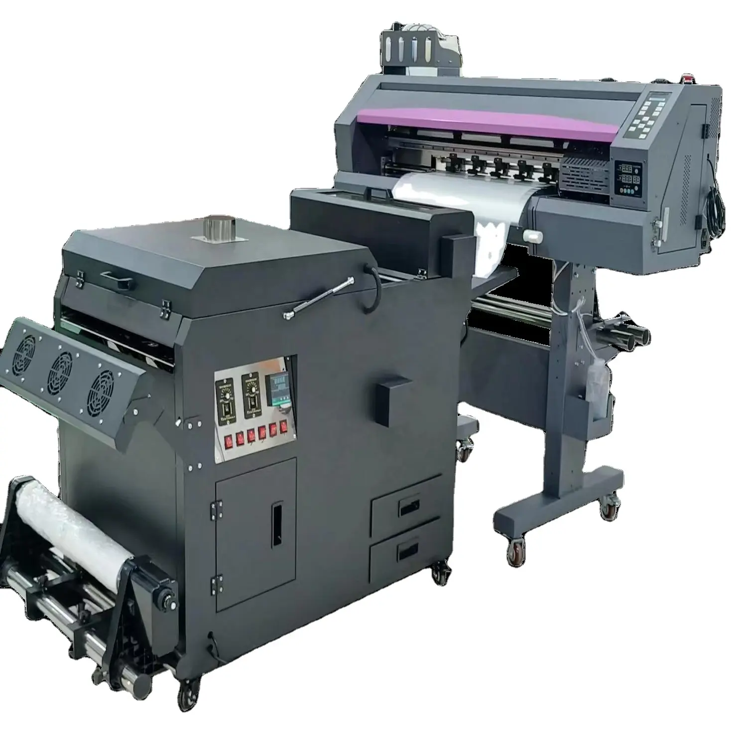 3ALPS 60Cm 2/4 printhead dtf printer a3 plus mesin cetak i3200 xp600 untuk semua kain T-shirt, tas, topi, sepatu pencetakan