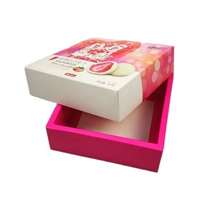 Boîte à chocolat à la fraise imprimée en couleur personnalisée, boîte à pâtisserie pour enfants, boîte à bonbons du Nouvel An <span class=keywords><strong>chinois</strong></span> - Product Image 4