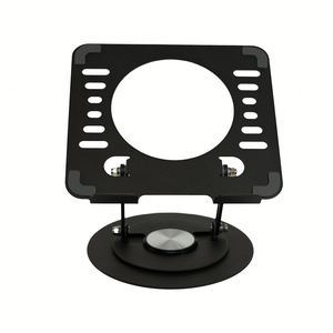 Soporte Metálico Plegable y Giratorio de 360° para Laptop, con Altura Ajustable, Base Giratoria Estable para Laptops de Menos de 17'' - Product Image 1