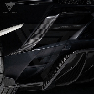 Canards de pare-chocs arrière en fibre de carbone sèche de Style PT pour <span class=keywords><strong>Lambo</strong></span> <span class=keywords><strong>Huracan</strong></span> <span class=keywords><strong>Evo</strong></span> 2019-2021 - Product Image 5