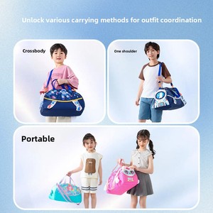 Sac à bandoulière en nylon super mignon pour enfants, nouvelle collection 2026, sac messager léger et résistant à l'usure, motif dessin animé, idéal pour les étudiants, tendance transfrontalière - Product Image 2