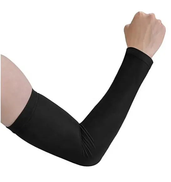 Sport all'aria aperta basket calcio di gioco di compressione spandex maniche di protezione uv manica del braccio di copertura