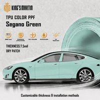 Film de protection de peinture auto-cicatrisant en TPU couleur métallique, film de protection de peinture PPF, film de protection de peinture changeant de couleur, film de protection de carrosserie automobile anti-rayures, vinyle automobile 1,52x15m