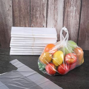 Clear T Shirt Grocery <b>Bags</b> 800 Count Plastic Disposable For Cooking <b>Packing</b> Storage - Product Image 4