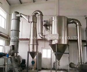 Soya proteini kurutma tozu yapma makinesi için yüksek hızlı döner hava hızlı kurutucu endüstriyel demir oksit Spin hızlı kurutucu makinesi - Product Image 2