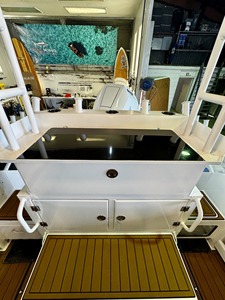 Bateau de pêche de luxe SeaKing Boss 770 Max 300HP-400HP, yacht sportif en aluminium soudé de qualité <span class=keywords><strong>marine</strong></span> de 25 pieds (7,5 m) - Product Image 5