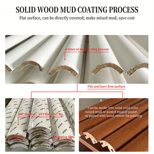 Revestimiento Blanco, Imprimación, Panel <span class=keywords><strong>de</strong></span> Pared <span class=keywords><strong>de</strong></span> Madera en Forma <span class=keywords><strong>de</strong></span> Arco, Zócalo, Línea <span class=keywords><strong>de</strong></span> <span class=keywords><strong>Yeso</strong></span> para Cableado, Decoración Interior, Moldura <span class=keywords><strong>de</strong></span> Esquina para Armario - Product Image 4