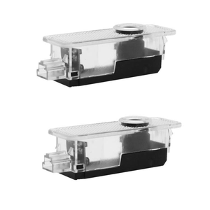 Top Seller <span class=keywords><strong>HD</strong></span> Puerta de coche LED Logo Proyector Luces Impermeable Temperatura de color ajustable Logotipos personalizados para Mercedes Audi - Product Image 2