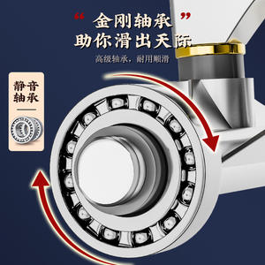 Skateboard lumineux Guipaishi 80*25 avec roulements Abec-7, en bois d'érable, double kickboard professionnel pour adolescents et adultes - Product Image 1