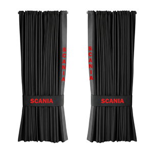 Rideaux de fenêtre arrière pliables en daim de qualité supérieure Rownfur, accessoires de camion de luxe, couleur personnalisée, 240 cm <span class=keywords><strong>x</strong></span> 90 cm - Product Image 1