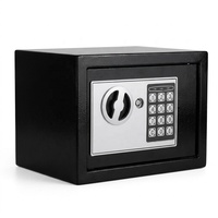 JBElectronic Safe Kompakter Digitaler Tresor mit Tastatur, Diebstahlsicher, Stahlkonstruktion für Zuhause, Büro & Geschäft, Aufbewahrung von Wertsachen