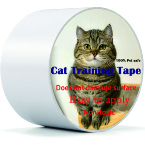 Ruban <span class=keywords><strong>anti</strong></span>-griffures pour chats, ruban d'entraînement pour animaux de compagnie, protecteur transparent pour meubles, canapés, portes et murs - Product Image 1