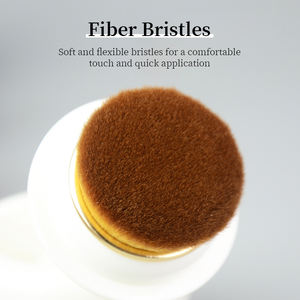 Pennello Professionale per Fondotinta Liquido con Design Avanguardista, Colore Rosa Luminoso, Alta Qualità, Miscelazione Personalizzata, Tubo Piatto - Product Image 2