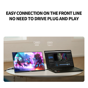 <span class=keywords><strong>Monitor</strong></span> Portatile da 15.6 Pollici 1080P FHD USB-C, Display Esterno per Laptop, Telefono, PS5, Switch, Viaggi, Gaming, Lavoro - Product Image 3