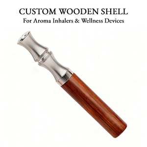 Étui en bois personnalisé WeWood du Vietnam pour inhalateur d'arômes, composant en bois de qualité supérieure pour appareil à huiles essentielles - Product Image 1