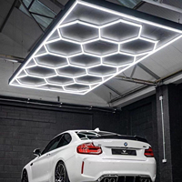 Barre lumineuse LED pour le detailing automobile HanYin, station de lavage de voiture, trois couleurs, gradation, lumière LED hexagonale