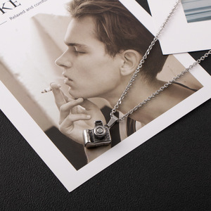 Stainless Steel Camera Pendant Necklace For Men And Women SP1033 - Product Image 4