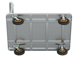 प्रयोगशाला मोबाइल कार्ट 120*80 सेमी स्लाइवर स्टील गाड़ी 8 इंच के सोने के पहियों के साथ 8 इंच के सोने के पहियों के साथ - Product Image 2