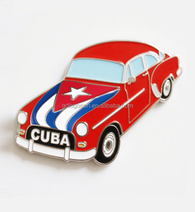Aimant de voiture vintage en gros Souvenirs de Cuba Autocollant magnétique Van de Porto <span class=keywords><strong>Rico</strong></span> Aimant de véhicule de camping de plage en alliage de zinc - Product Image 1
