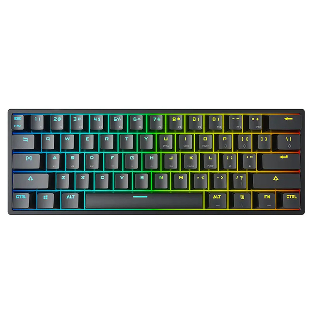 2023 OEM Dual Model 75% Layout TKL Mechanical Keyboard Mini Wired Computer Keyboard with Adjustable Actuation Stock Product