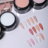 Gel UV Solide de Haute Qualité OEM/ODM pour Ongles et Extensions 56g Résine Pure Non Toxique Gel Constructeur Personnalisé Sans TPO Sans HEMA