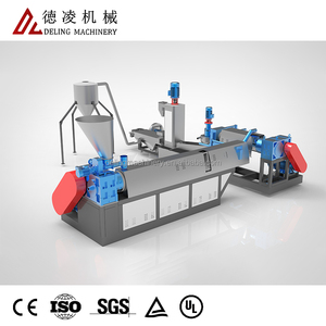 Deling-Granulador extrusor Premium para PET PP PE <span class=keywords><strong>HDPE</strong></span> <span class=keywords><strong>LDPE</strong></span>, copos de película de botella de PVC, proceso de reciclaje, producción de partículas - Product Image 3