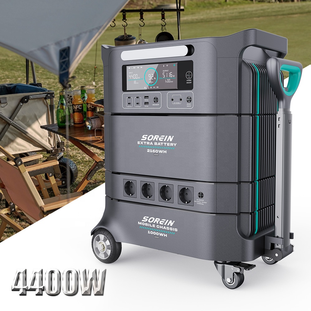 Sorein 4400W Solar Generator - Reliable Portable Power