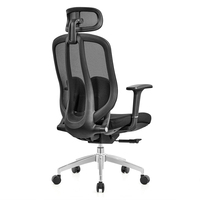 Nouvelle chaise de bureau pivotante moderne de qualité médicale, inclinaison auto-équilibrante à 3 positions, maille respirante, soutien lombaire réglable