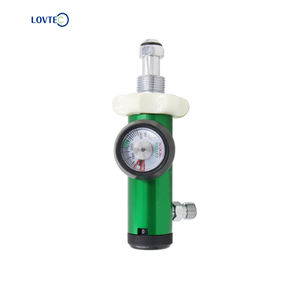 Airtech largo <span class=keywords><strong>cga540</strong></span> clic regulador de oxígeno médico con caudalímetro - Product Image 3