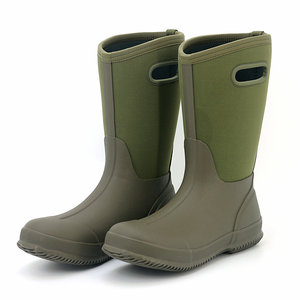 Bottes de pluie Wellington YL330 en néoprène vert imperméable pour femmes, idéales pour la <span class=keywords><strong>chasse</strong></span> en extérieur – Vente en gros - Product Image 3