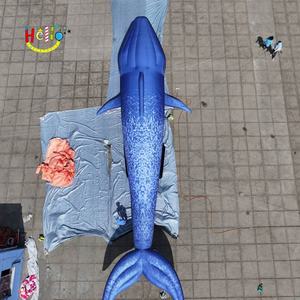 <span class=keywords><strong>Acuario</strong></span> Club Océano Decoración Inflable Animales Marinos Juguete Gigante Inflable Ballena Azul - Product Image 6