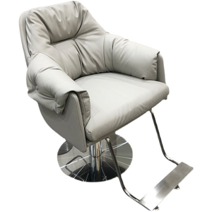   Silla de Barbero Blanca y Negra Resistente de Fábrica, Cómoda Silla de Salón para Salón de Belleza Africano, Se Aceptan Pedidos Pequeños, Entrega en 3 Días - Product Image 1