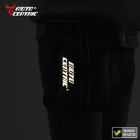 Untuk MOTOCENTRIC tas kaki kanvas besar kasual dompet sepeda dompet sabuk ponsel kantong multi-guna tas sadel bagasi sepeda motor