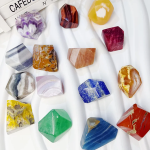 Cristales <span class=keywords><strong>de</strong></span> Energía al por Mayor para Sanación y Meditación, Cristales Naturales Mixtos, Piedra Lunar, Calcita Amarilla, Libres <span class=keywords><strong>de</strong></span> Impurezas, para Decoración del Hogar - Product Image 1
