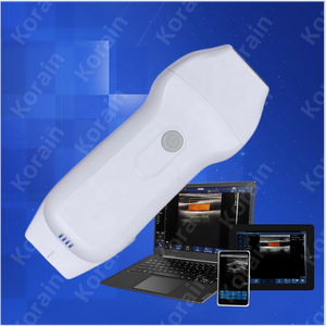 Topverkochte draagbare fase-elektronische draadloze echografieprobe voor buik, oppervlakte-/hart-/long- en esthetische hart-echografie - Product Image 3