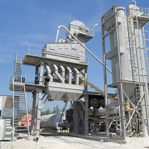 Usine mobile de mélange de tambour d'asphalte 80 t/h Machine de mélange d'asphalte chaud et froid Nouvelle condition Fabrication de pompes Industries de la construction - Product Image 4