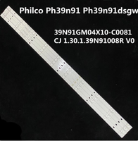 Barre de rétroéclairage TV en aluminium Ph39n91dsgw Ph39e31 pour 32lj57, 10 LED, 4 bandes/ensemble, remplacement d'origine