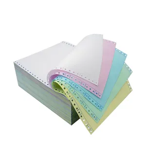 Lớp A + chất lượng in 2ply 3ply 4ply giấy cuộn 75*75mm 1/2/3/4 ply NCR liên tục carbonless giấy ở dạng cuộn - Product Image 1