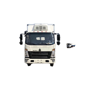 <span class=keywords><strong>Meilleure</strong></span> qualité HOWO 4x2 140hp 5 tonnes moins 18 degrés réfrigérateur Van camion congélateur camion à vendre - Product Image 6