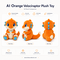 Boneka Plush AI ODM Kustom XDT Isi Kapas PP Ukuran Dapat Disesuaikan 11-30cm Kain Poliester Hadiah Ulang Tahun