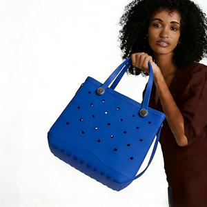 Sac de plage XL en gros d'usine, sac à main Simply Southern, sac de plage en EVA, sac de plage en silicone - Product Image 4
