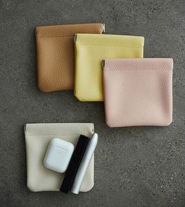 Monedero Pequeño de Cuero PU con Logotipo Personalizado, Estilo Japonés, Bolsa de Almacenamiento de Viaje de Cuero PU Lychee - Product Image 6