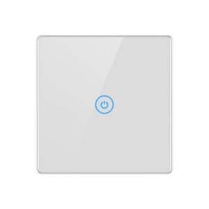 Huca Chinese Tide Smart Switch 86 Type Single Control Wall <b>Socket</b> With Decorative Glass For <b>Lighting</b> - Product Image 1