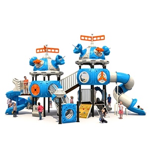 Parque Infantil Exterior OEM ODM con Tobogán y Pared <span class=keywords><strong>de</strong></span> Actividades para Proyectos Inmobiliarios - Product Image 6