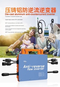 Fabriek Directe Verkoop 800W Micro <span class=keywords><strong>Inverter</strong></span> Efficiënte Eenfasige 220V Fotovoltaïsche Grid Aangesloten Anti Backflow Functie Wifi - Product Image 3